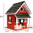 Show in main carousel: Home Bazaar Hen House Birdhouse, Red slide 6 of 8