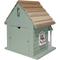Show in main carousel: Home Bazaar Kitty Cottage Birdhouse, Green slide 5 of 9