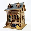 Show in main carousel: Home Bazaar Log Cabin Birdhouse slide 1 of 3