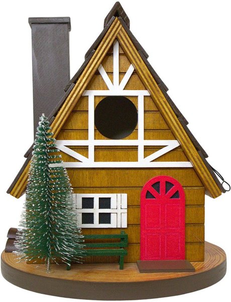 Show full view: Home Bazaar Pinecrest Cottage Birdhouse slide 2 of 6