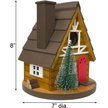 Show in main carousel: Home Bazaar Pinecrest Cottage Birdhouse slide 4 of 6
