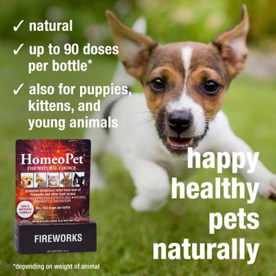 Show full view: HomeoPet Anxiety TFLN Dog, Cat, Bird & Small Animal Supplement, 450 drops slide 5 of 9