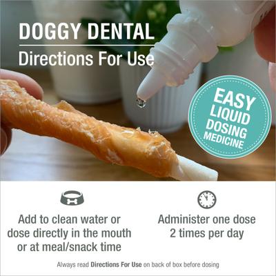 Show full view: HomeoPet Doggy Dental Dog Supplement, 15mL bottle slide 6 of 9