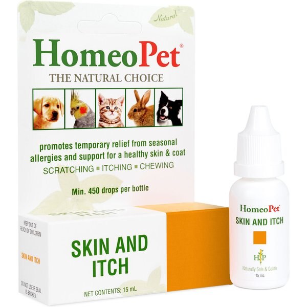 HomeoPet Skin & Seborrhea Dog, Cat, Bird & Small Animal Supplement