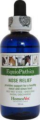 HomeoVet EquioPathics Nose Relief Liquid Farm Animal & Horse Supplement, 120-mL bottle