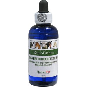 HomeoVet EquioPathics Pre-Performance Stress Calming Liquid Farm Animal & Horse Supplement, 120-mL bottle