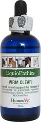 HomeoVet EquioPathics WRM Clear Horse Dewormer, 120mL bottle