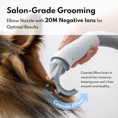 Show full view: HomeRunPet Air Force Dog, Cat & Small Pet Dryer, White slide 3 of 7