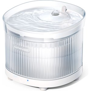 HomeRunPet BF10 Wireless Dog & Cat Water Fountain, 2-L, White