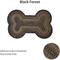 Show in main carousel: Homespice Bone Shaped Ultra Durable Braided Dog & Cat Placemat, Black Forest, 25 x 39 in slide 3 of 4