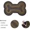Show in main carousel: Homespice Bone Shaped Ultra Durable Braided Dog & Cat Placemat, Black Forest, 25 x 39 in slide 4 of 4