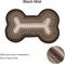 Show in main carousel: Homespice Bone Shaped Ultra Durable Braided Dog & Cat Placemat, Black Mist, 25 x 39 in slide 3 of 3