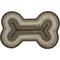 Show in main carousel: Homespice Bone Shaped Ultra Durable Braided Dog & Cat Placemat, Grey, 25 x 39 in slide 1 of 4