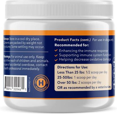 Show full view: Honest Paws Digestive & Immunity Booster Dog Supplement, 30-g jar slide 4 of 8