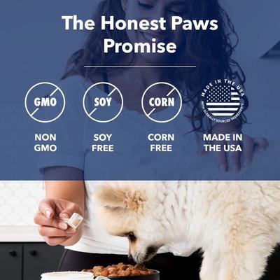 Show full view: Honest Paws Digestive & Immunity Booster Dog Supplement, 30-g jar slide 7 of 8
