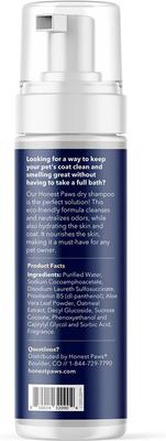 Show full view: Honest Paws Hydrating Skin & Coat Waterless Dog Shampoo, 6.3-fl oz bottle slide 5 of 9