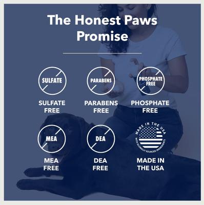 Show full view: Honest Paws Hydrating Skin & Coat Waterless Dog Shampoo, 6.3-fl oz bottle slide 9 of 9