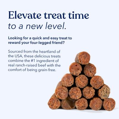 Show full view: Honest Paws Jerky Bites Beef Flavor Grain-Free Jerky Dog Treats, 7.8-oz bag slide 9 of 12