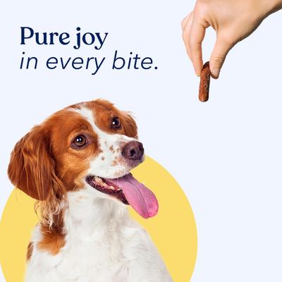 Show full view: Honest Paws Jerky Bites Beef Flavor Grain-Free Jerky Dog Treats, 7.8-oz bag slide 6 of 12