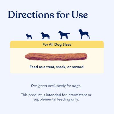 Show full view: Honest Paws Jerky Sticks Beef Flavor Grain-Free Jerky Dog Treats, 7.8-oz bag slide 5 of 11