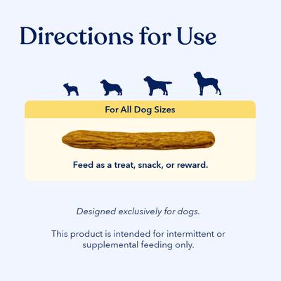 Show full view: Honest Paws Jerky Sticks Chicken Flavor Grain-Free Jerky Dog Treats, 7.8-oz bag slide 5 of 11