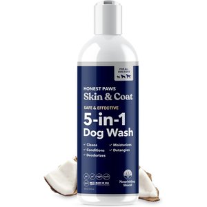 Honest Paws Nourising Skin & Coat Dog Shampoo & Conditioner, 16-fl oz bottle