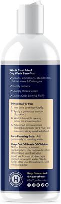 Show full view: Honest Paws Nourising Skin & Coat Dog Shampoo & Conditioner, 16-fl oz bottle slide 3 of 7