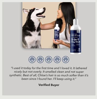 Show full view: Honest Paws Nourising Skin & Coat Dog Shampoo & Conditioner, 16-fl oz bottle slide 6 of 7