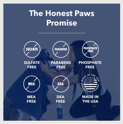 Show full view: Honest Paws Nourising Skin & Coat Dog Shampoo & Conditioner, 16-fl oz bottle slide 7 of 7