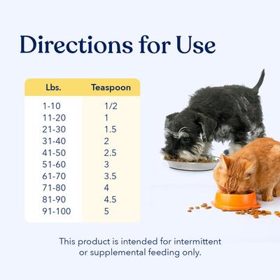 Show full view: Honest Paws Omega-3 Fish Oil with Wild Alaskan Salmon Liquid Skin & Coat Supplement for Dogs, 8-fl oz bottle slide 5 of 12