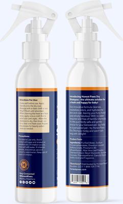 Show full view: Honest Paws Skin & Coat Coconut & Mango Dog Dry Shampoo, 8-fl oz bottle slide 7 of 10