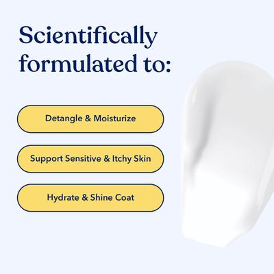 Show full view: Honest Paws Skin & Coat Mandarin & Berry Dog Conditioner, 16-fl oz bottle slide 2 of 9