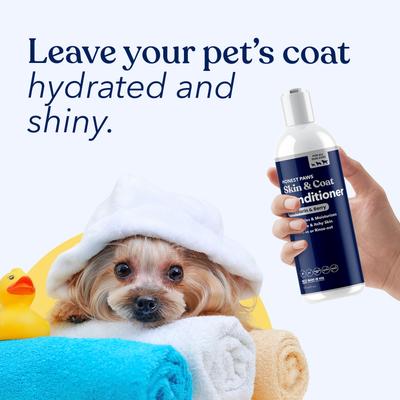 Show full view: Honest Paws Skin & Coat Mandarin & Berry Dog Conditioner, 16-fl oz bottle slide 5 of 9