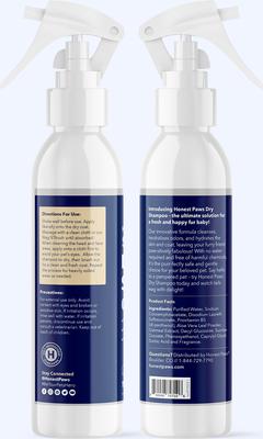 Show full view: Honest Paws Skin & Coat Mandarin & Berry Dog Dry Shampoo, 8-fl oz bottle slide 6 of 9