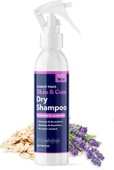 Honest Paws Skin & Coat Oatmeal & Lavender Dog Dry Shampoo, 8-fl oz bottle