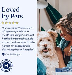 Honest Paws Well Pre+ Probiotics Pumpkin Flavored Powder Digestive Support Supplement for Dogs, 30 count slide 2 of 9