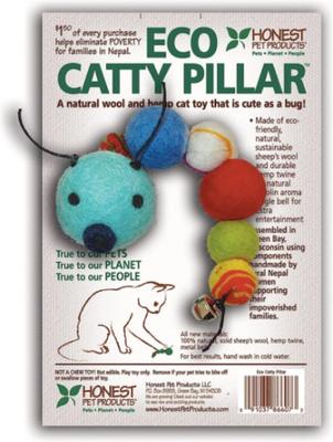 Show full view: Honest Pet Products Eco Catty Pillar Cat Toy slide 2 of 9