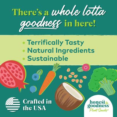 Show full view: Honest To Goodness Plant Snacks Golden Years Blueberry & Carrot Dog Treats, 8-oz bag slide 4 of 10