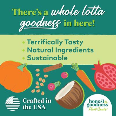 Show full view: Honest To Goodness Plant Snacks Mellow Belly Pumpkin & Cinnamon Dog Treats, 8-oz bag slide 4 of 10