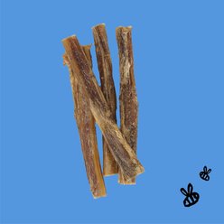 Honey I'm Home! 6-in Bully Sticks Natural Honey Coated Buffalo Chews Grain-Free Dog Treats, 5 count slide 2 of 4