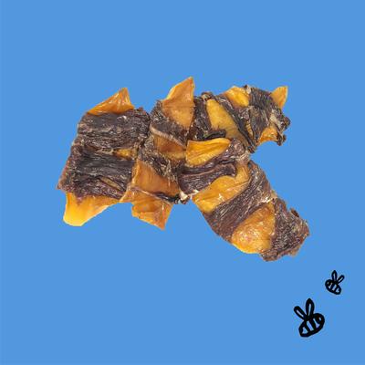 Show full view: Honey I'm Home! Mango Jerky Natural Honey Coated Buffalo & Mango Grain-Free Dog Treats, 5.29-oz bag slide 4 of 4