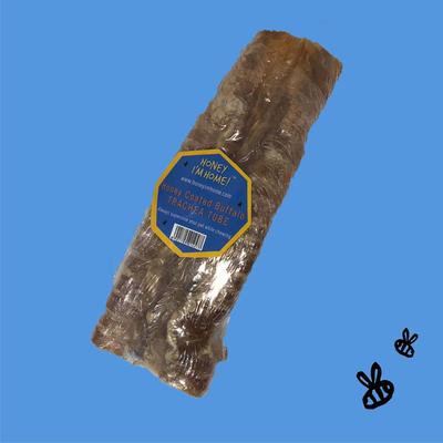 Show full view: Honey I'm Home! Trachea Tubes Natural Honey Coated Buffalo Chews Grain-Free Dog Treats, 20 count slide 5 of 7