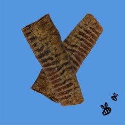 Honey I'm Home! Trachea Tubes Natural Honey Coated Buffalo Chews Grain-Free Dog Treats, 5 count slide 2 of 4