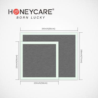 Show full view: HoneyCare All-Absorb Charcoal Carbon Eliminating Urine Odor Dog Training Pads, 28x34-in, 40 count slide 2 of 5