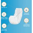 Show in main carousel: HoneyCare All-Absorb Disposable Male Dog Wraps, Small: 12 to 19-in waist, 50 count slide 3 of 7