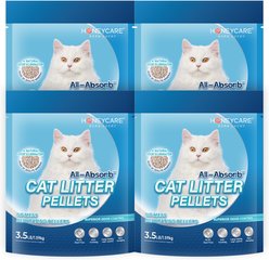 HoneyCare All-Absorb Zeolite Pellets Unscented Non-Clumping Cat Litter, 14-lb bag