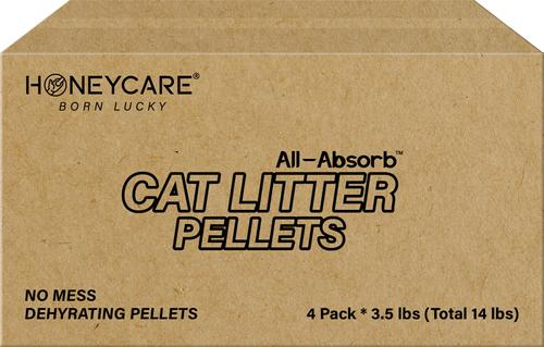 Show full view: HoneyCare All-Absorb Zeolite Pellets Unscented Non-Clumping Cat Litter, 14-lb bag slide 8 of 9