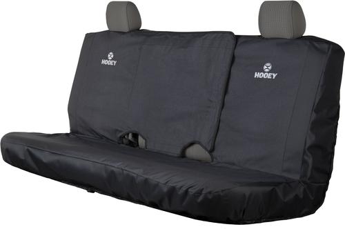 Show full view: HOOEY Classic Full Size Bench Car Seat Cover, Heather Black slide 1 of 3