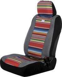 HOOEY Low Back Rockstar Serape Tijuana Car Seat Cover, ZigZag