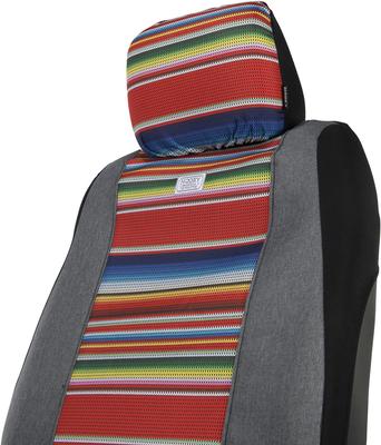 Show full view: HOOEY Low Back Rockstar Serape Tijuana Car Seat Cover, ZigZag slide 3 of 3